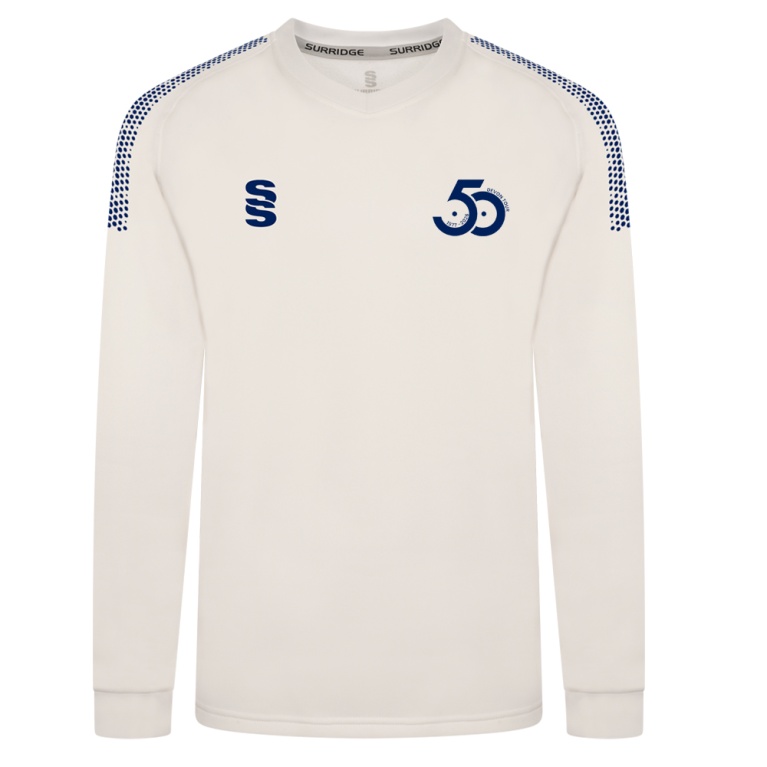 Tiffin Touring Society - Blast Long Sleeve Cricket Sweater