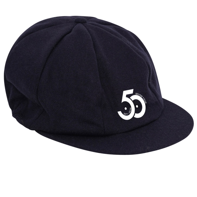 Tiffin Touring Society - Baggy Cricket Cap - Navy